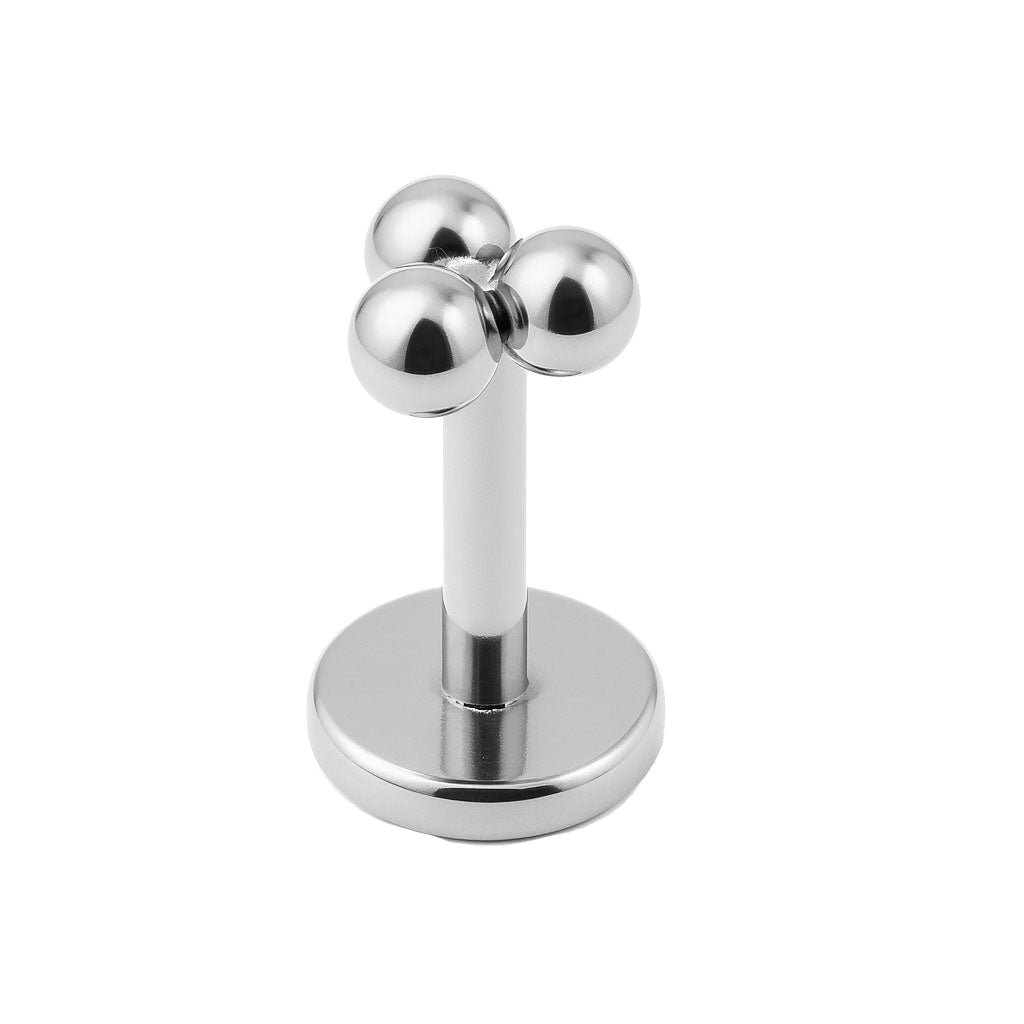 Titan Aufsatz mit Innengewinde – Dreikugel-Design