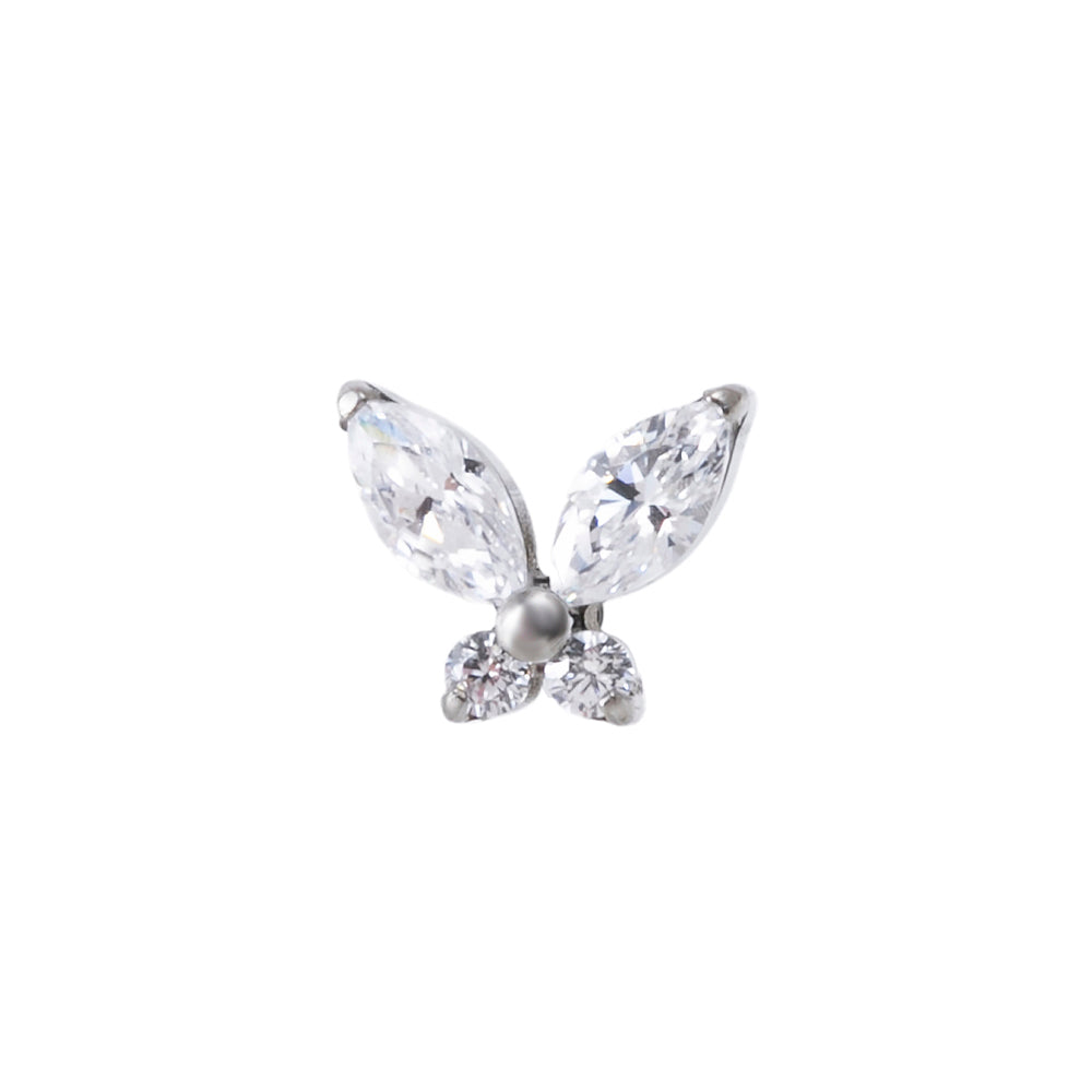 Titan Aufsatz mit Labret Schmetterling Small