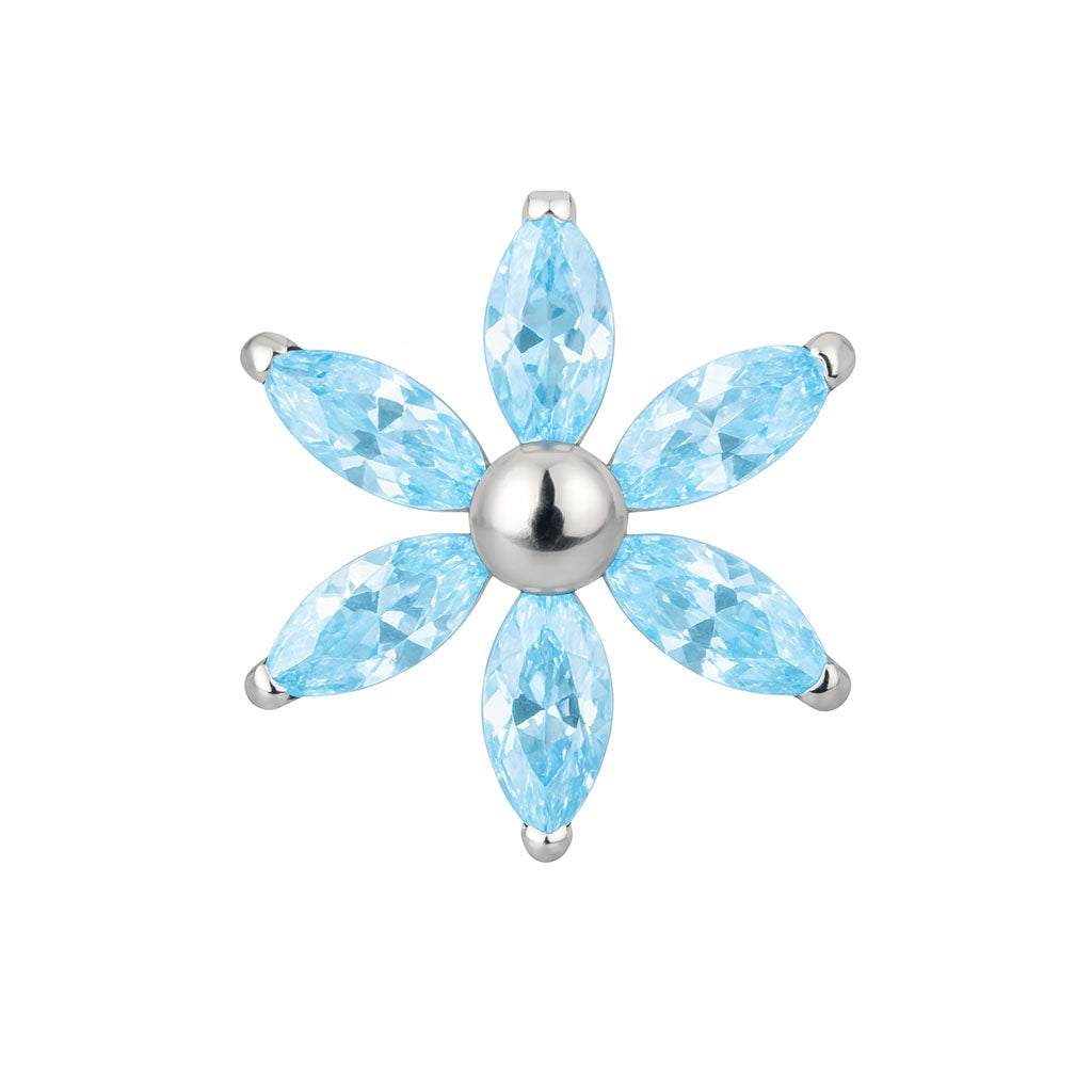 Titan Aufsatz mit Innengewinde – Blume