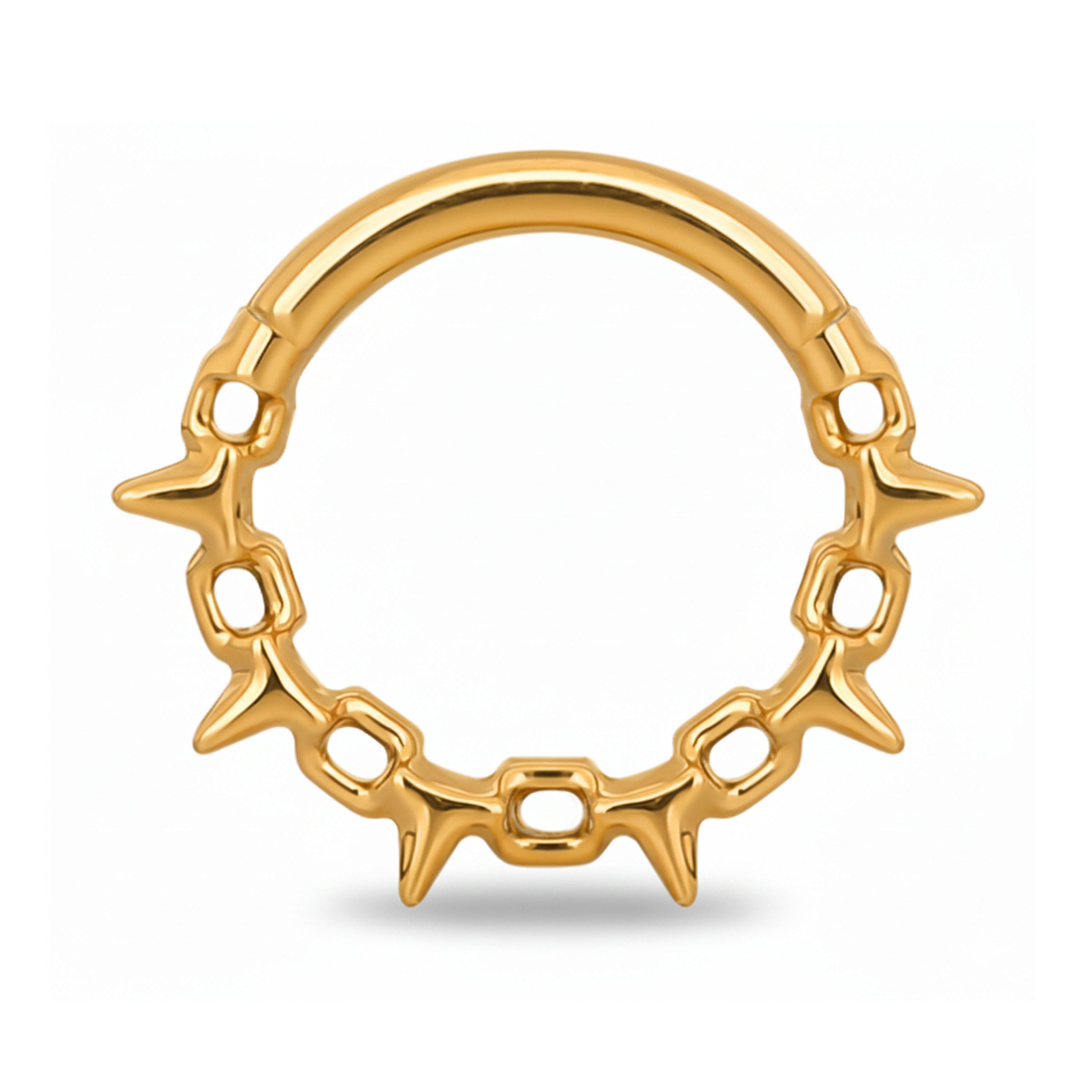 Titan Segmentring Kette Gold Daith | Steel Force