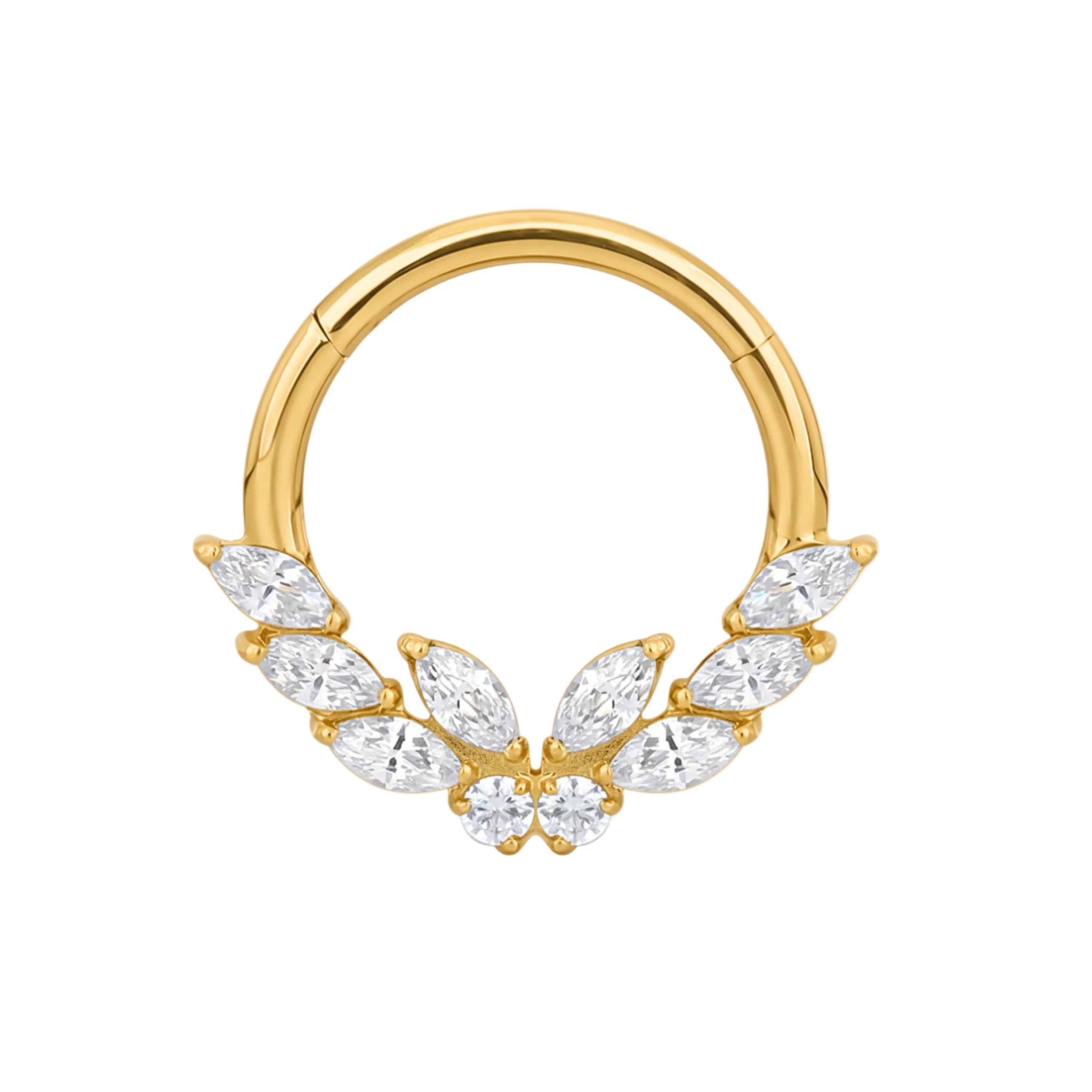 Titan Segmentring Schmetterling