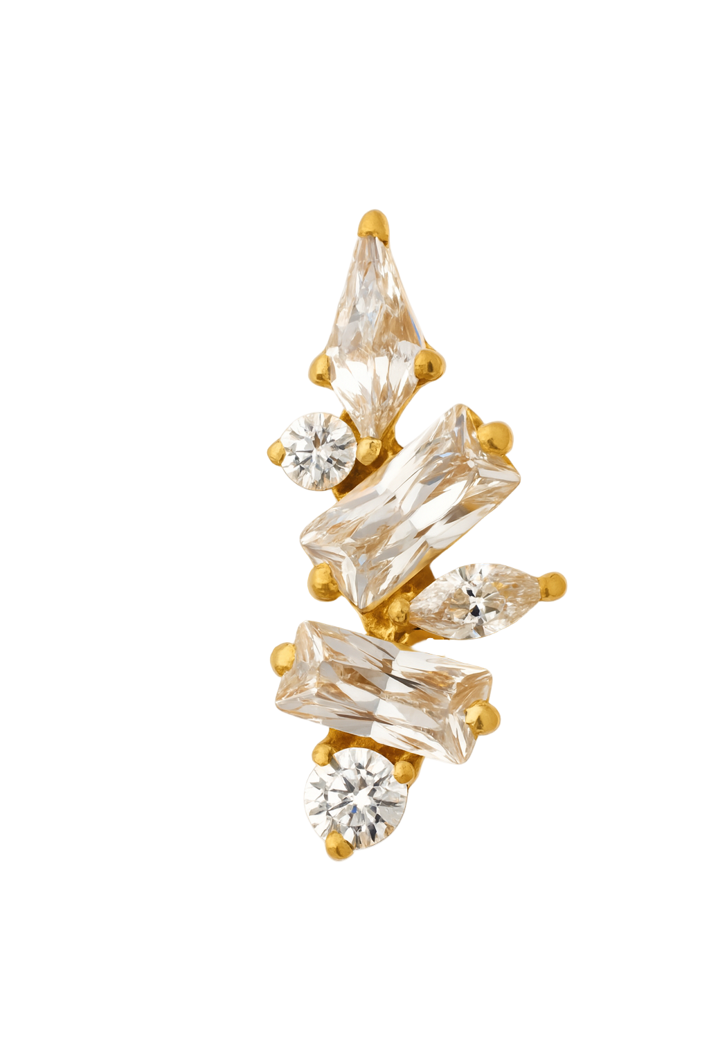 Titan Aufsatz – Kristall-Bündel mit Labret