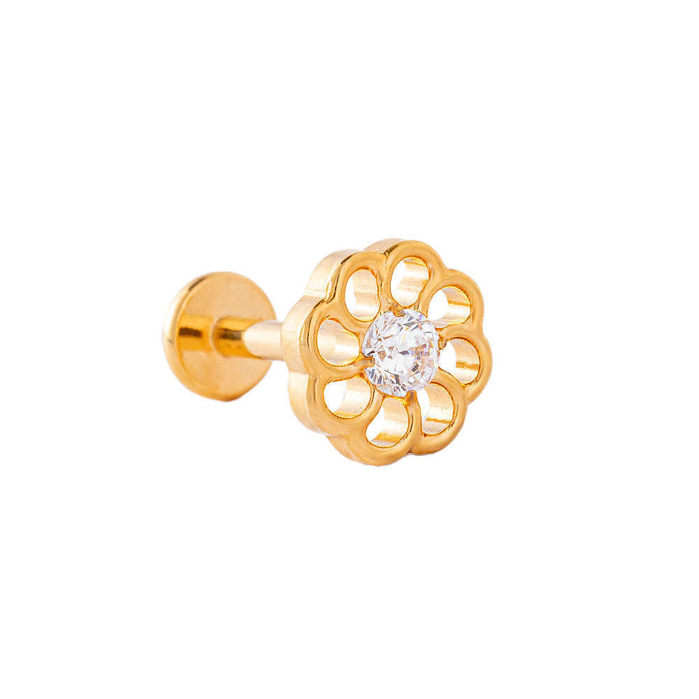 Titan-Labret mit Kristallblume