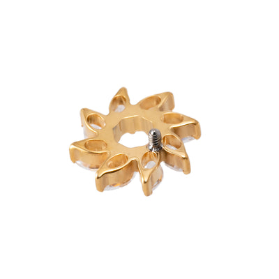 Titan Labret Sonne Innengewinde Detail | Steel Force
