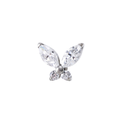 Titan Aufsatz mit Labret Schmetterling Small