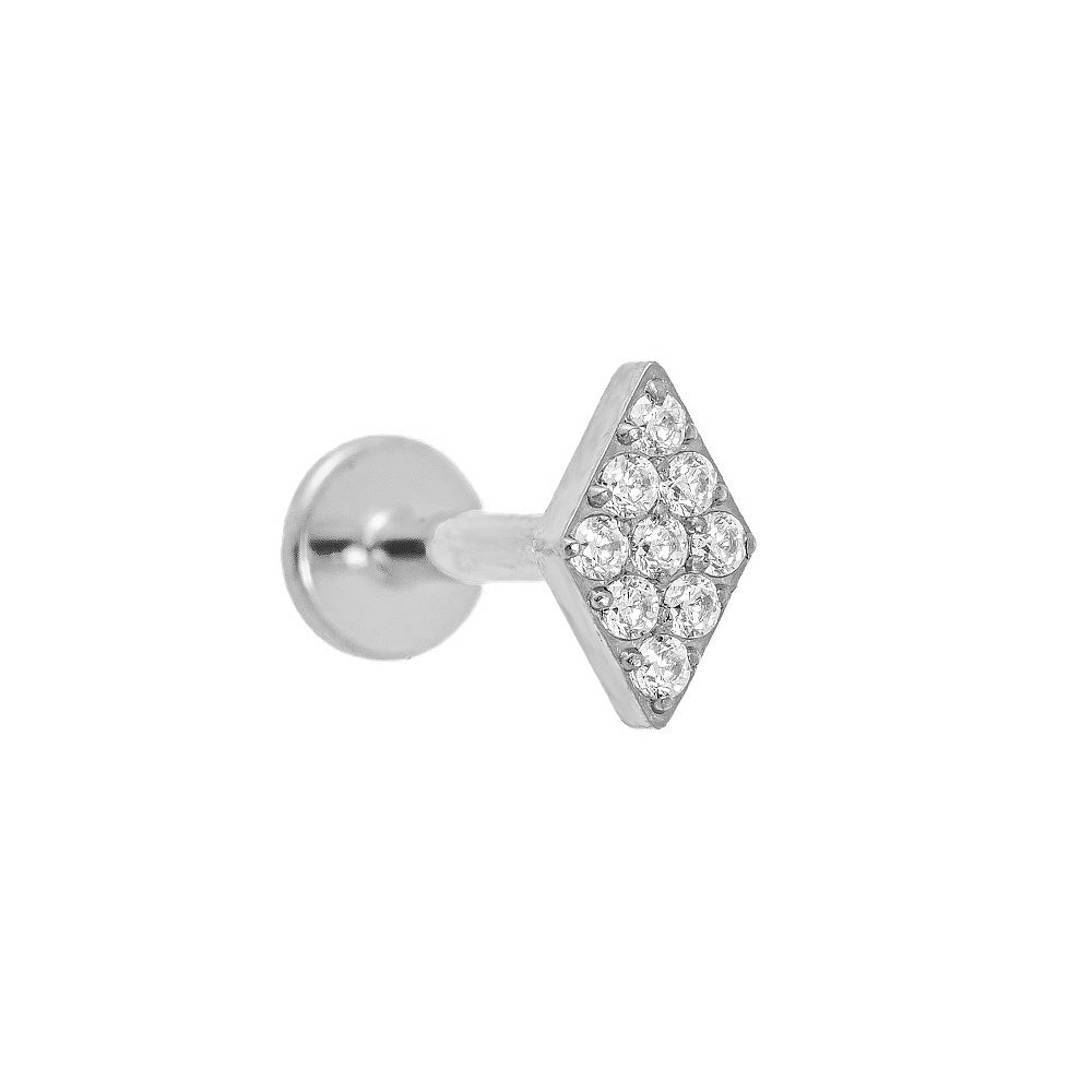 Titan-Labret mit Kristallen