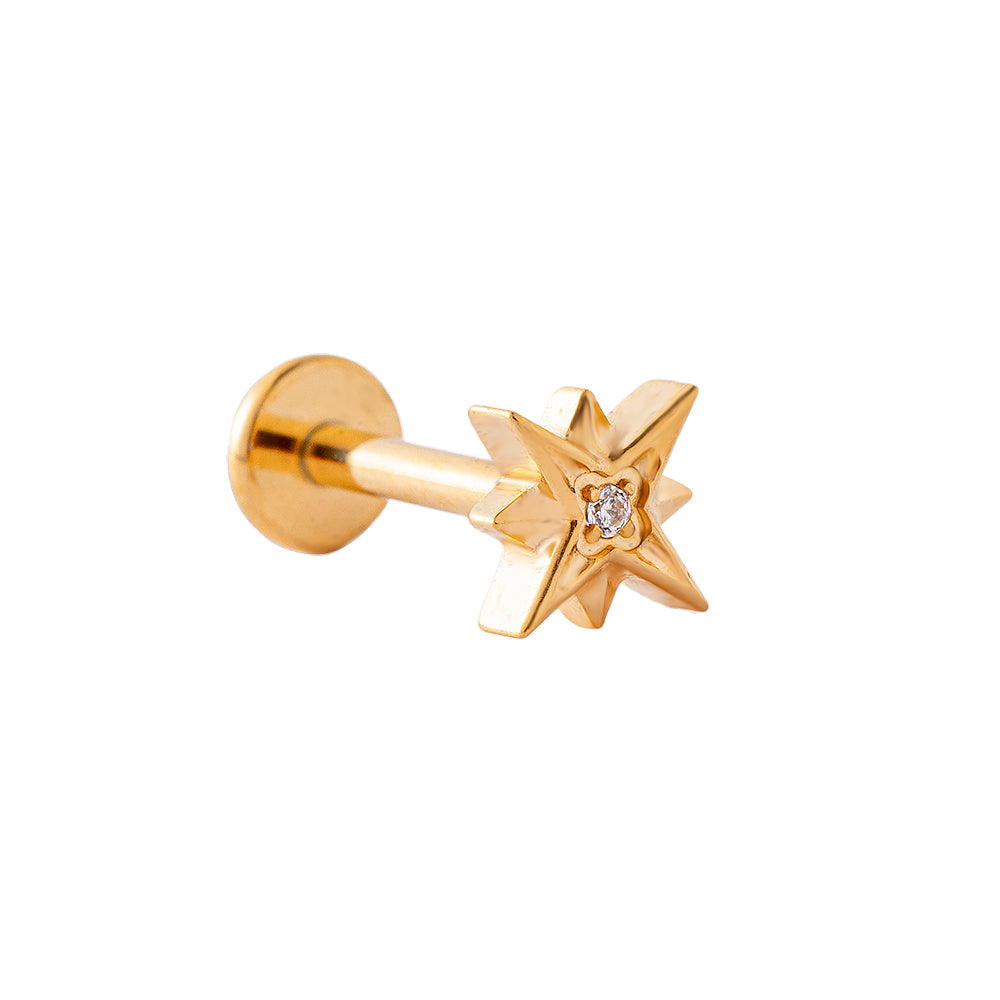 Titan Labret  Sterne mit Kristall
