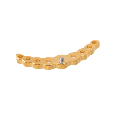 Titan Aufsatz Bogen Kristall Piercing | Steel Force