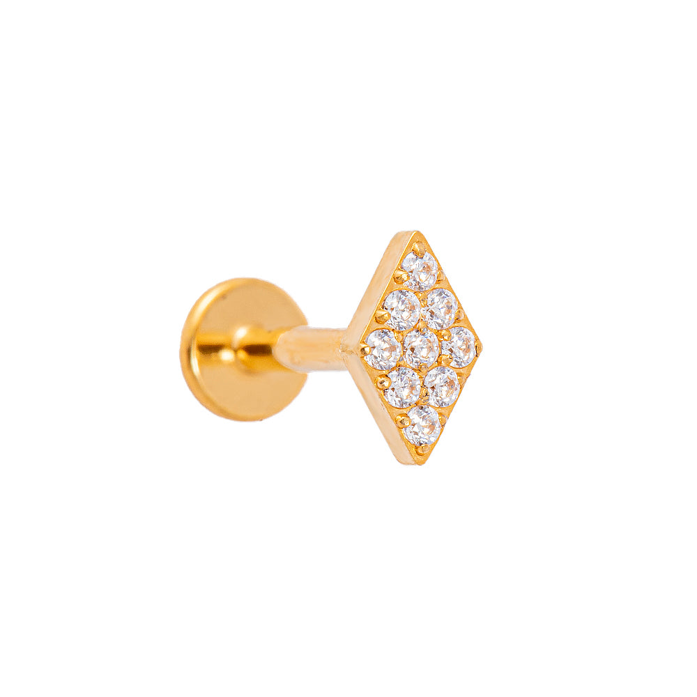 Titan-Labret mit Kristallen