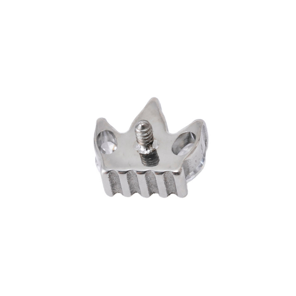 Titan Aufsatz Krone mit Labret