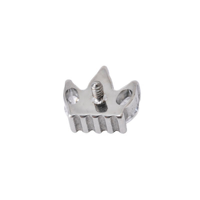 Titan Aufsatz Krone mit Labret – Innengewinde