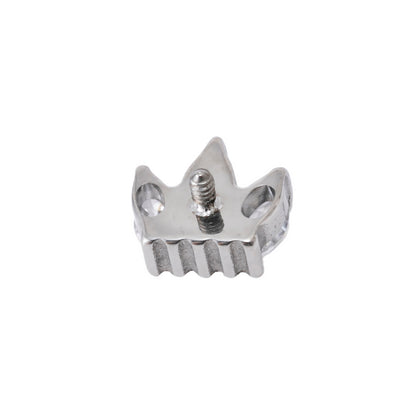 Titan Aufsatz Krone mit Labret