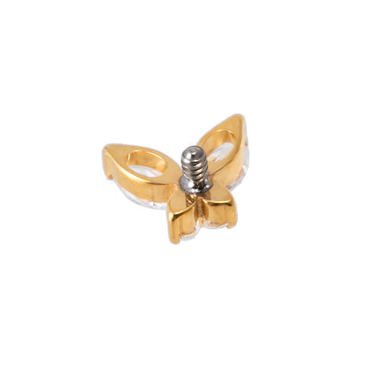 Titan Aufsatz mit Labret Schmetterling Small