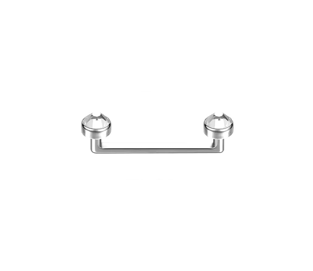 Titan Surface Barbell Innengewinde Zirkonia Gold | Steel Force