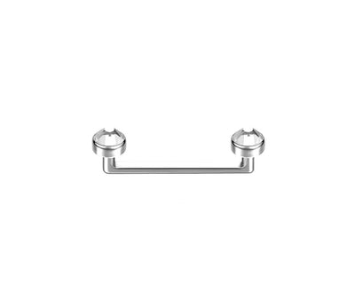 Titan Surface Barbell Innengewinde Zirkonia Gold | Steel Force