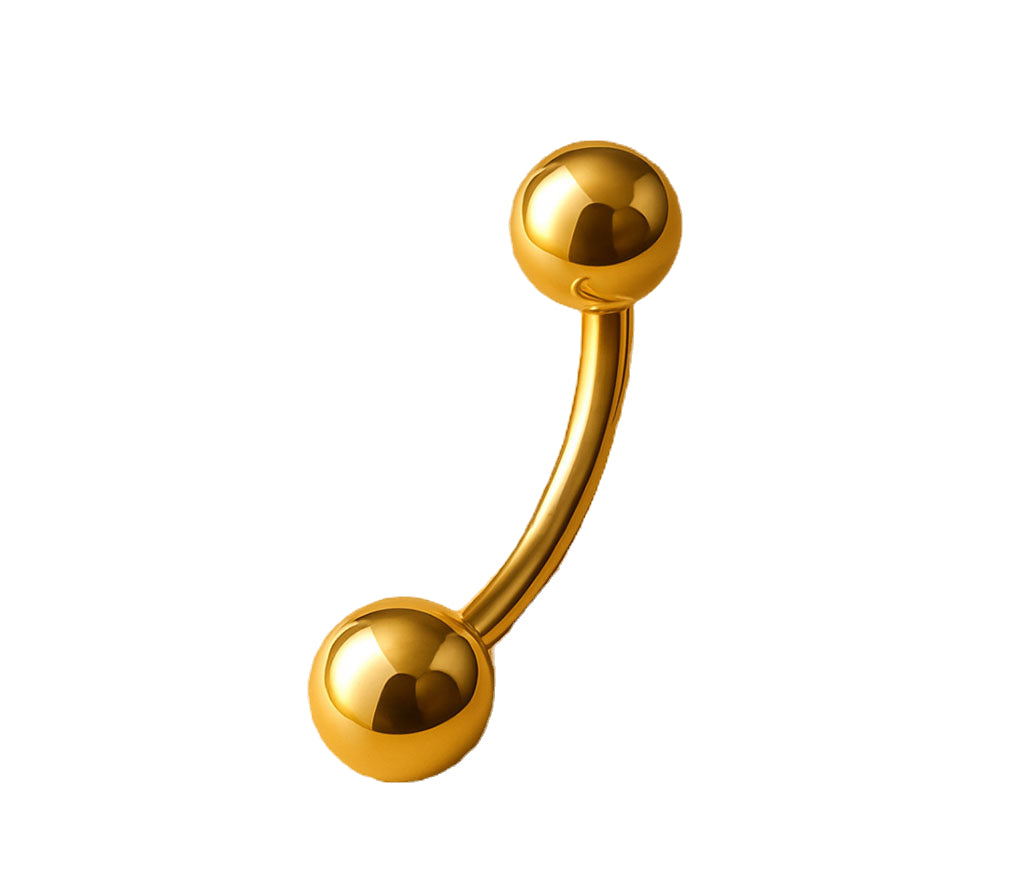 Titan Banana Stabstärke 1,2 mm Kugel Größe 3mm