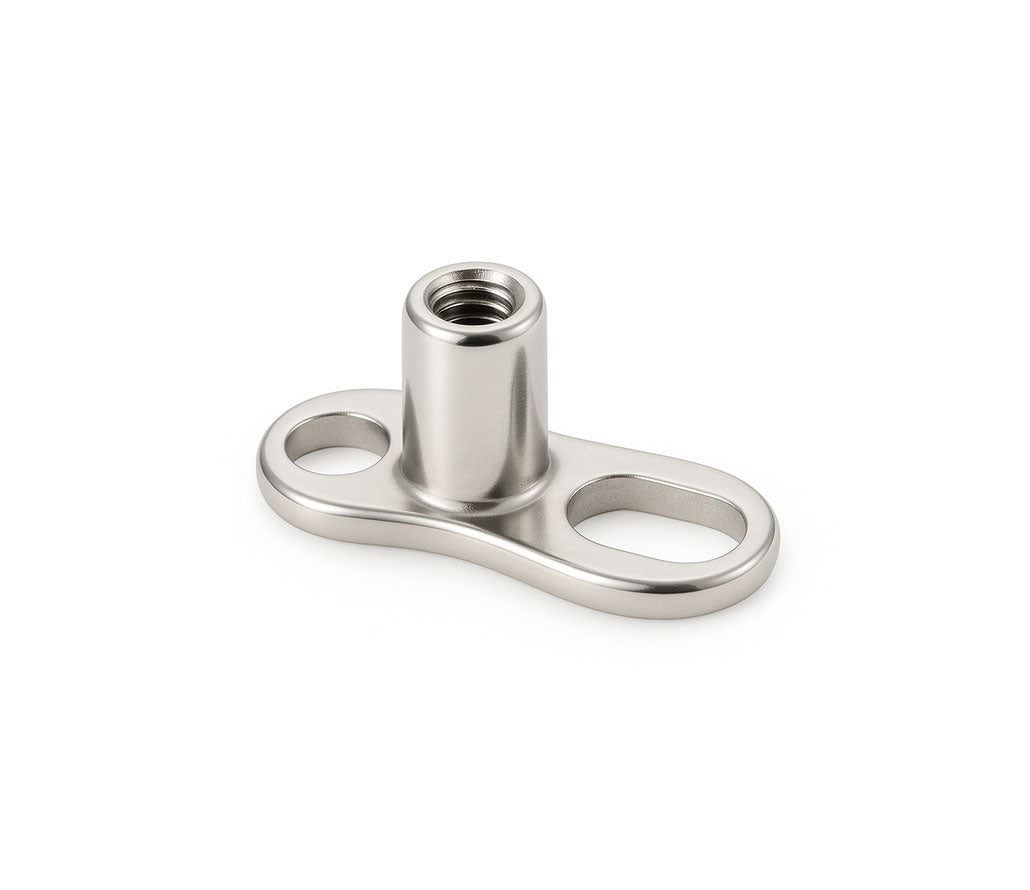 Titan Dermal Anchor mit 2 Löchern