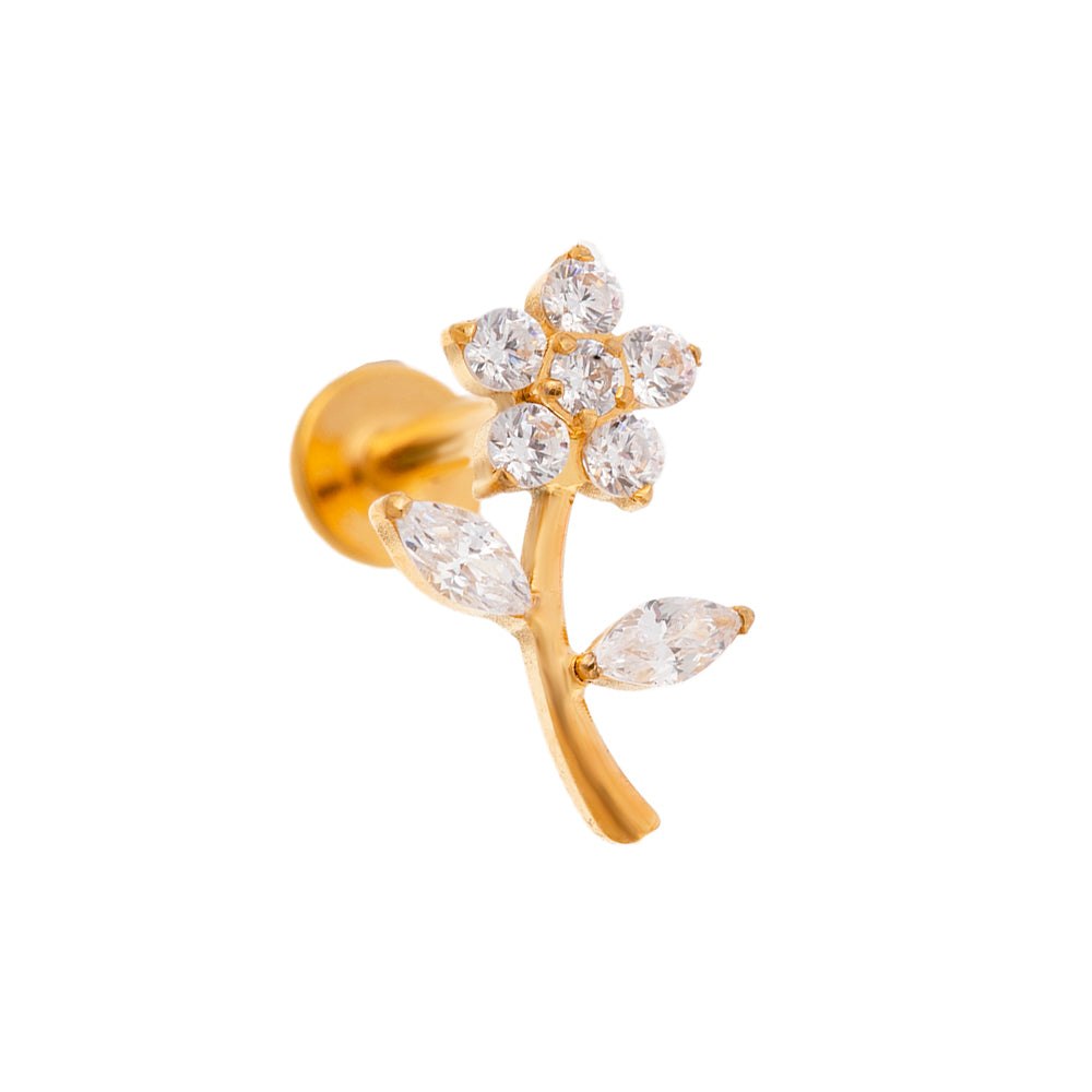 Titan Labret mit Blume