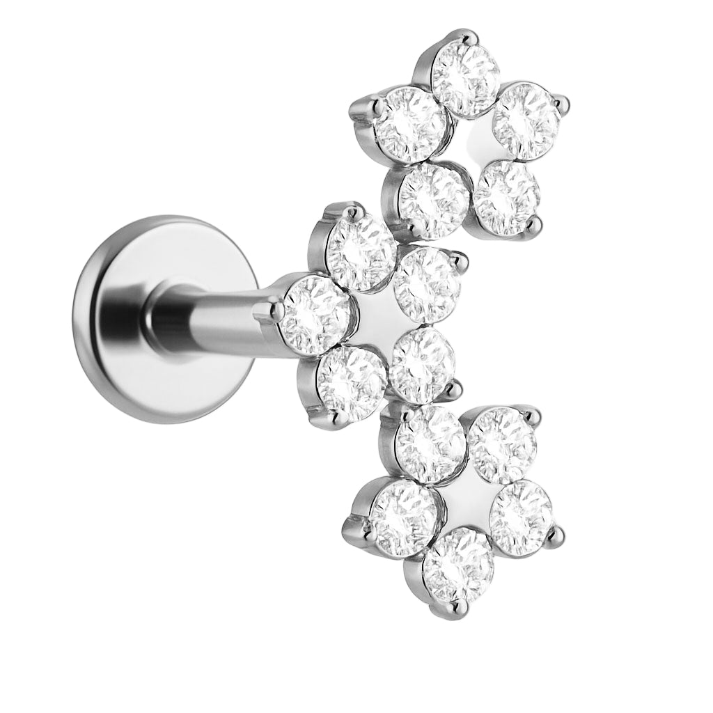 Titan Aufsatz – Drei Blüten mit Labret