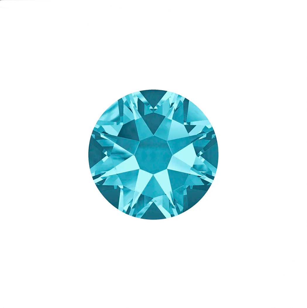 Zahnschmuck Kristall Rund SS5