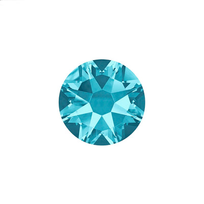 Zahnschmuck Kristall Rund SS5