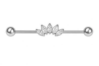 Titan Industrial Marquise Silber Helix | Steel Force
