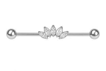 Industrial Barbell mit Marquise