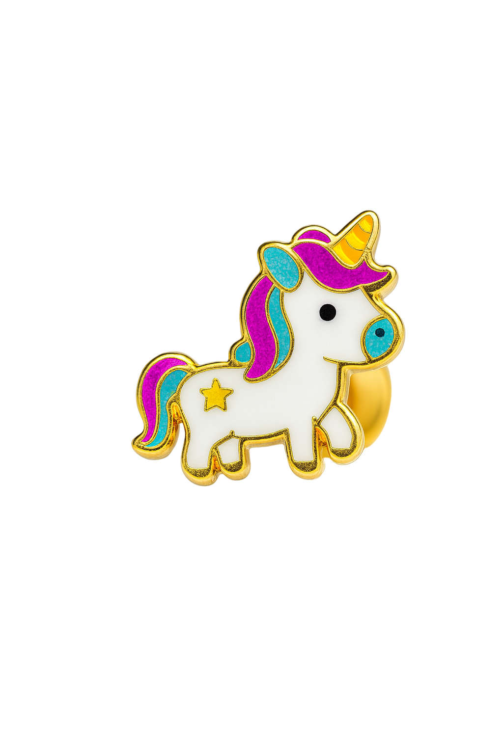 Titan Aufsatz mit Innengewinde – Einhorn mit Labret