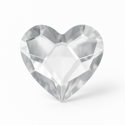 Swarovski Herz Tooth Gem Crystal 20 Stück | Steel Force