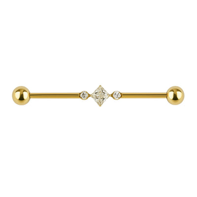 Titan Industrial Barbell Raute Gold Helix | Steel Force
