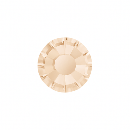 Zahnschmuck Kristall Rund SS5