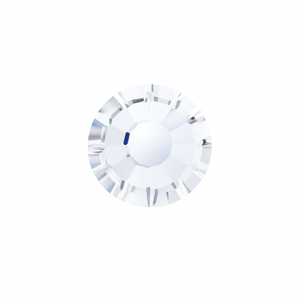 Zahnschmuck Kristall Rund SS4
