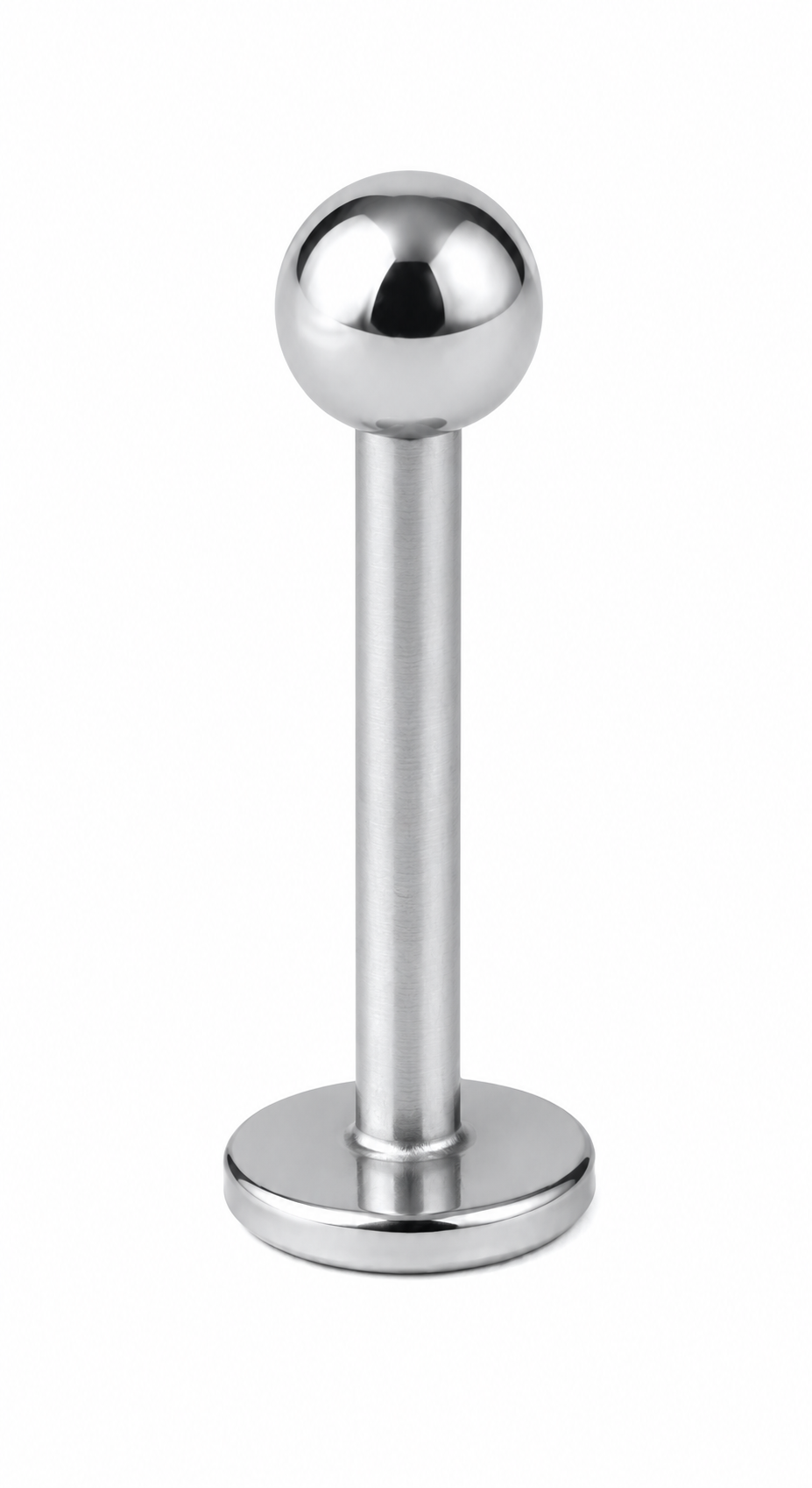 Titan Labret mit Außengewinde
