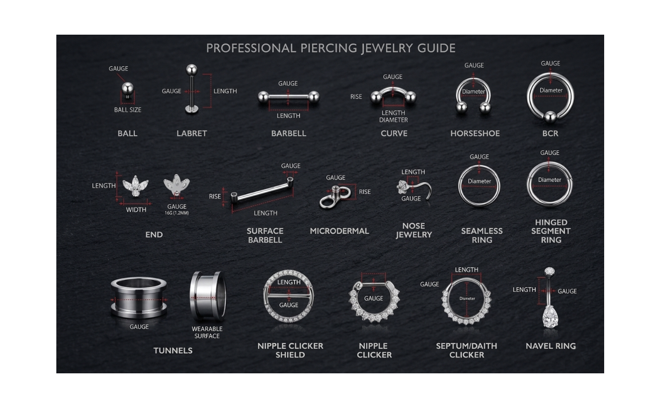 Nasenstecker Spirale