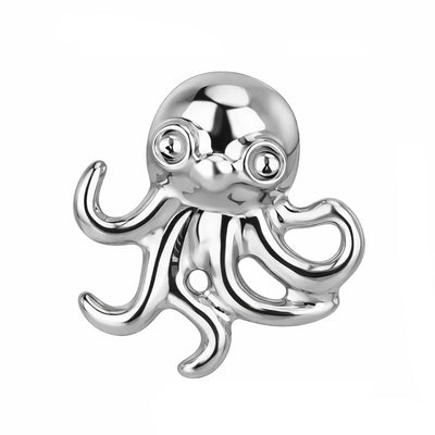 Titan Octopus Design Aufsatz Silber Helix | Steel Force
