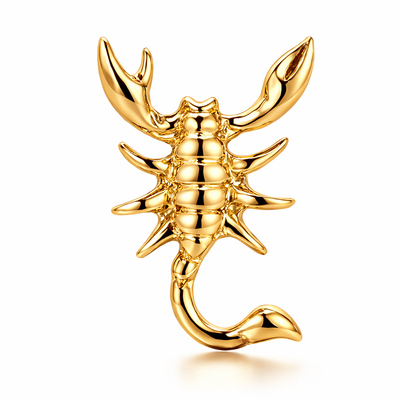 Titan Aufsatz Innengewinde Skorpion Gold | Steel Force