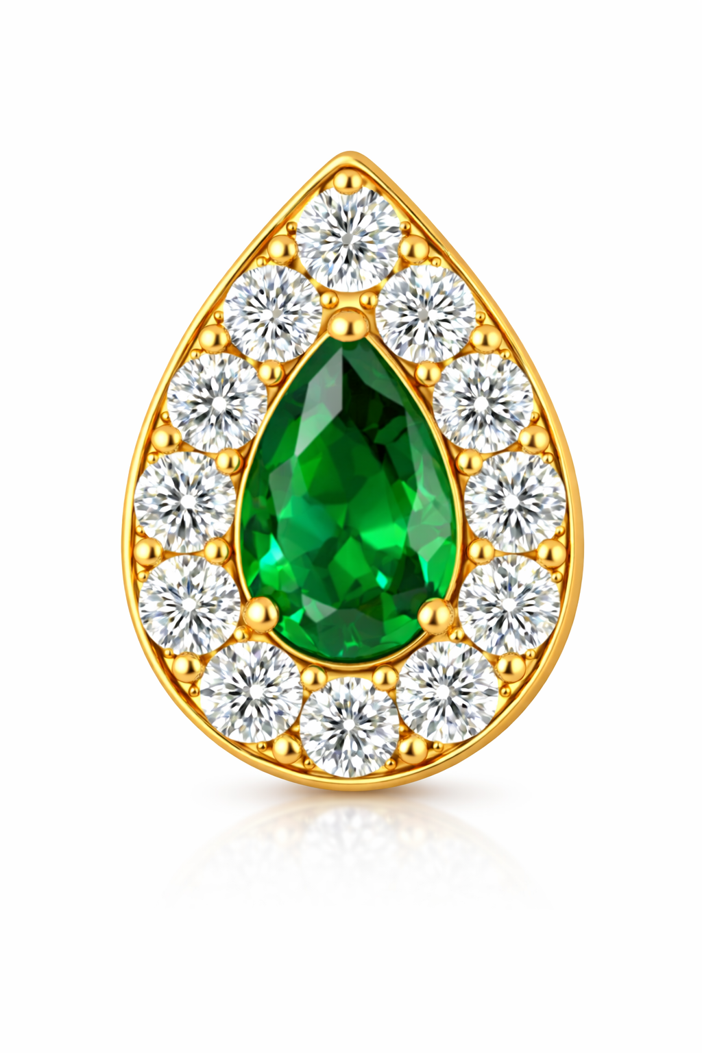 Titan Aufsatz mit Innengewinde –Tropfen